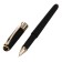Ballic handle BrunovisConti. Monaco, node 0.5 mm, blue rod, black body