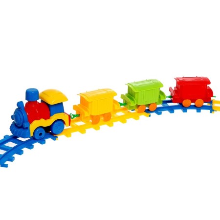 Railway "Funny Steam", sound effects, works from batteries-1