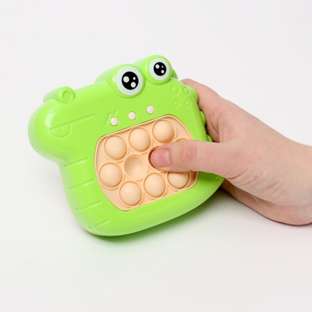 Developing toy "crocodile" with a suspension, light, sound, species mix-6