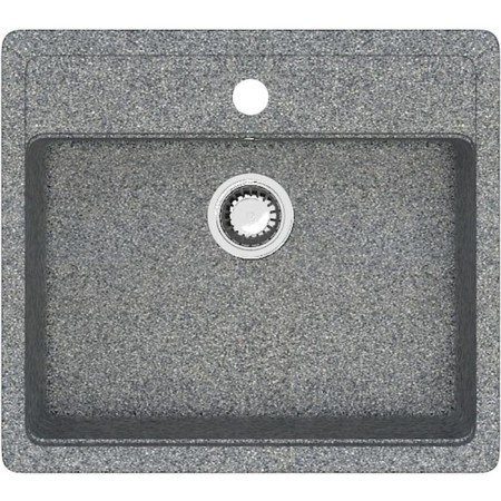 Kitchen is a kitchen from Zett Lab stone. 9/q8, 570x505x200 mm, matte, cut, dark gray