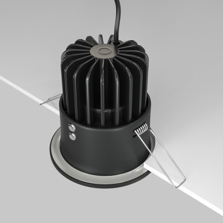 The built-in lamp Technical DL034-2-L12B, 12W, 8.5x8.5x8.5 cm, LED, 890LAM, 3000K, black color black-5