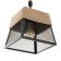 Lamp Bayerlux "Cub" 1he27 40W black 25x25x53cm