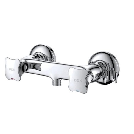 Shower mixer D&K Hessen Grimm DA1383101, two -wound, chrome