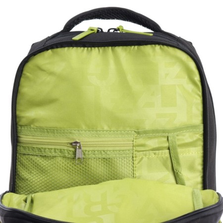 School backpack, 39 x 26 x 19 cm, Grizzly, ergonomic back, laptop department, black-9
