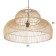 Tirting ceiling from the rattan "Tirta" 1x120W, E27, 60x60x37 cm