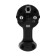 Tork ABS plastic, angular flat (8mm) 16a, 250V, IP20, black, 30477 7, Duwi
