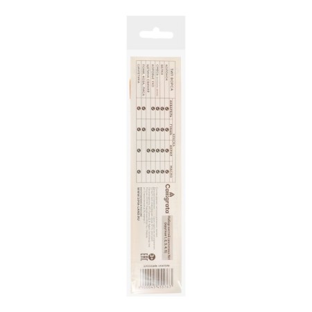 System Synthetics 5 pieces, calligrata No. 1 (round No.: 1, 2, 3, 4, 5), wooden handle-4