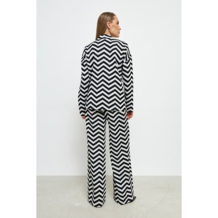 Female set: cardigan, trousers, size 42-1