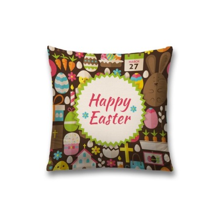 Decorative pillowcase "Easter holiday", on a zipper, size 45x45 cm