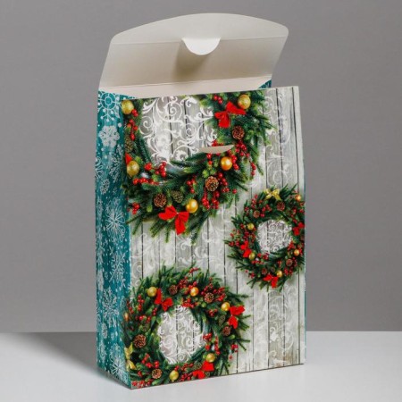 Folding box “Happy New Year!”, 15 x 7 x 22cm, new year-2