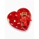 18 soap red roses with an inscription in a box