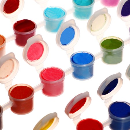 Acrylic paint, set of 18 colors x 3 ml, calligrata, frost -resistant, in a package-3