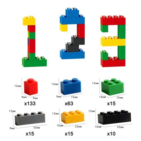 Designer "Classic set", 250 parts-1