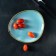 Porcelain dish for supply to Magistro "Cerera", 18.2 × 16.3 cm, blue color