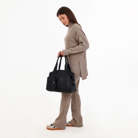 Vita sacking bag with lightning, black color-8