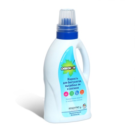 Fluid for a country toilet, cesspools and a Devon-N dry closet, concentrate, 1 liter