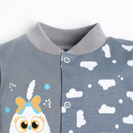 Body baby, gray/owl color, height 62 cm-1