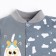Body baby, gray/owl color, height 62 cm