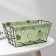 Basket for storage of the valve "Avocado", 26 × 15.5 × 11 cm, green color