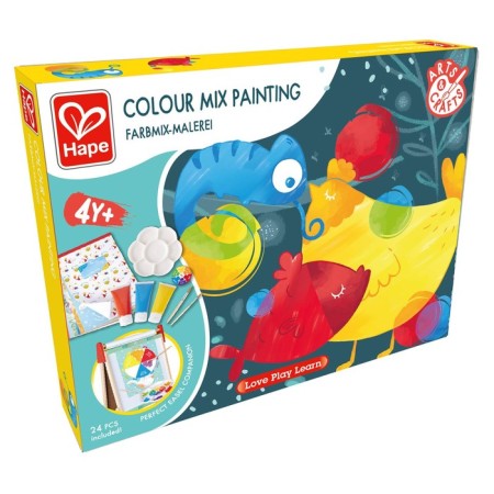 Game set for creativity "Mix flowers", with a palette for mixing colors-3