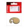 The door number "9" tundra, plastic, color gold, 1 pc.