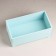 Kashpo wooden "Provence" 23x12.5x9 cm gray-blue