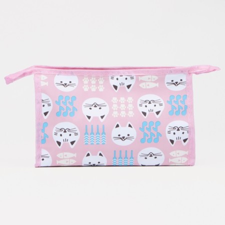 Lightning cosmetic bag, pink color-1