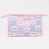 Lightning cosmetic bag, pink color