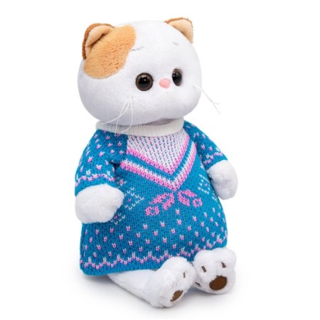 Soft toy "Lee in a turquoise sweater", 24 cm-4