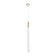 Bayerlux suspension of Bayerlux "Jedi" LED 3W 4000k gold 3x3x50-250cm