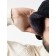 Male hat, size 52-56, black color