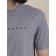 Male T -shirt, size l, gray color