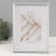 Photo frame Plastic "Mira" 21x29.7 cm, (A4) 640245-A4, silver (plastic screen)