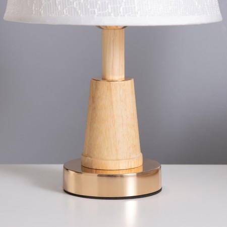 Table lamp "Nina" 1x40W E27 gold/brown 21x21x33cm-3