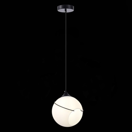 Suspension EVOLUCE. Sle103143-01. Satturo. 1x60 W, E27, 20x20x120 cm, black color-2