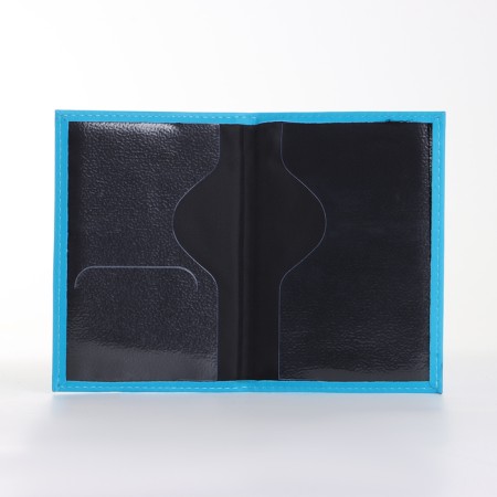 Cover for passport, blue color-2