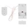 The LZDV-08 call, wired, 1.5 meters, 1 button, 2xa (not in the kit), white