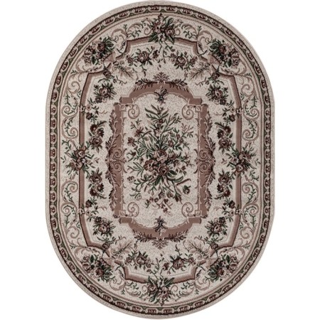 Oval Merinos Gavana carpet, size 150x300 cm, color Cream