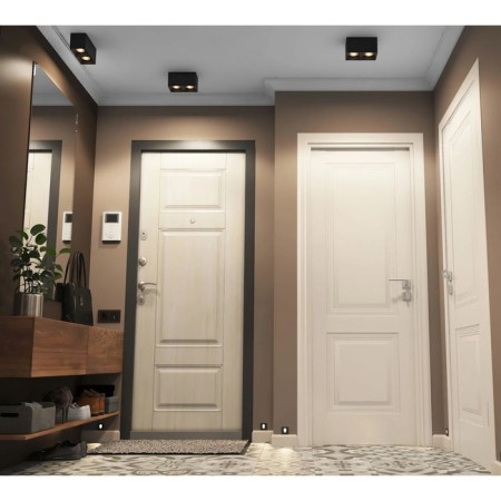 DK3085-BK+BR overhead swing lamp for a change of lamp SORO, IP20, 15W, GU5.3, LED, Black/B-1