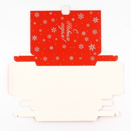 Box Gift team "Christmas tree", 20 x 2 x 12 cm, new year-6