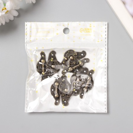Castle Metal for the Old Set 4 pcs 3.8x2.8x0.5 cm-5