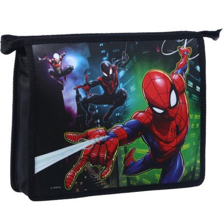 Plastic folder for notebooks A5, on a zipper, Spider-Man-4