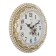 Watching clock, interior "field flowers", silent, d-38 cm