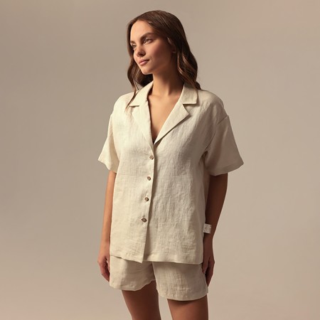 Female suit (shirt and shorts) SL Home p. S, milk