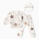 Costume (swing, slider, cap) Bloom Baby Stars, p. 68 cm, milk