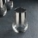 A set of high glass glasses "Silver Smoke", 350 ml, 4 pcs