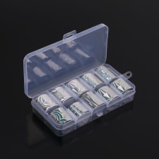 A set of translated foil for the design of the nails 
