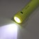Manual battery, 1.5 W, 800 mAh, 3535LED, 3 modes, IPX2, 10.5 x 3 cm, yellow