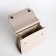 Women's bag Textura, messenger, medium size, beige color