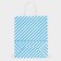 Crafts package, Blue Lines, 27 x 21 x 11 cm